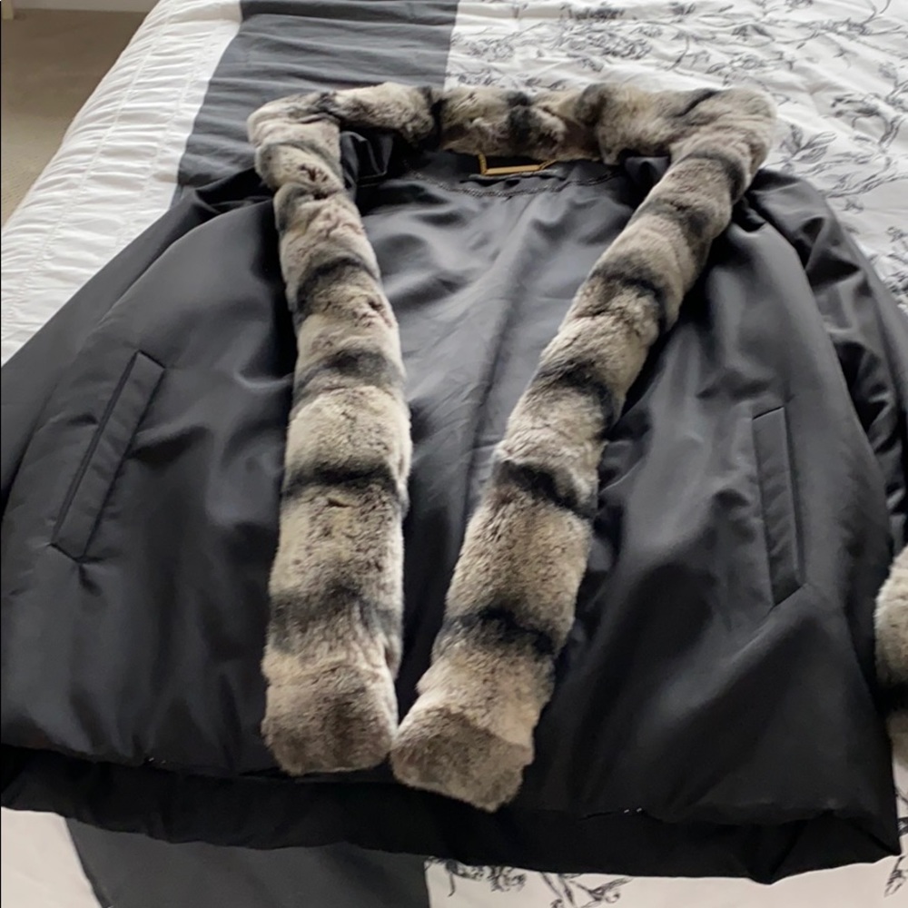 Jacket with fur